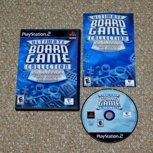 Ultimate Board Game Collection Sony PlayStation 2 PS2 Complete